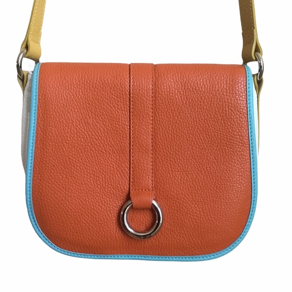 Uno Alla Volta Handbags - Uno Alla Volta Florentine Colorblock Crossbody Bag